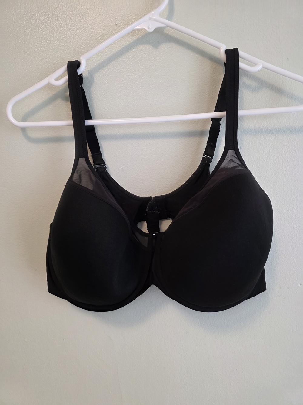 Bali Black Underwire Full Coverage Bra